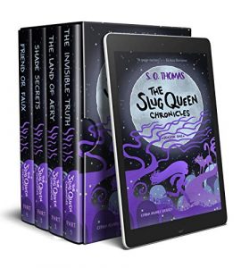 The Slug Queen Chronicles by S. O. Thomas and illustrated by Corina Alvarez Loeblich 