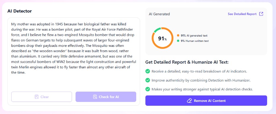 Textguard.ai AI Detection
