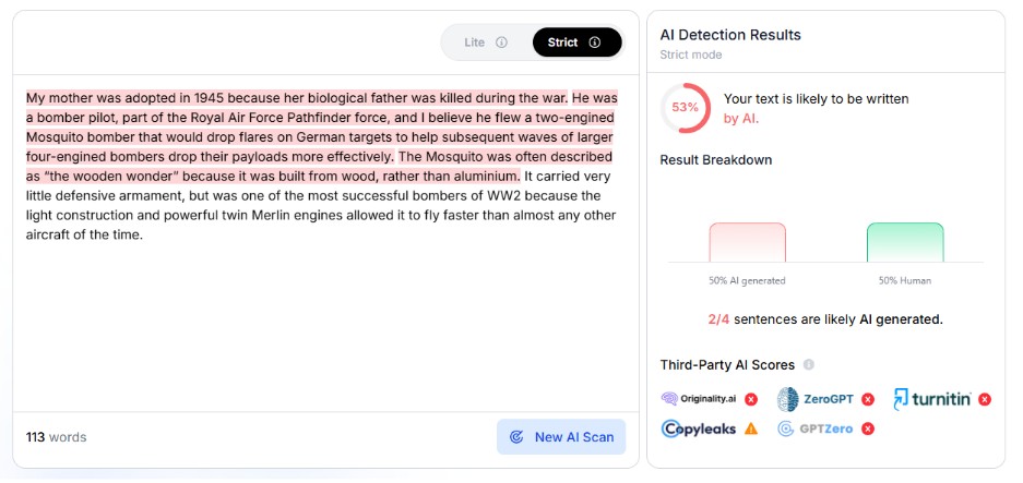 go.phrasely.ai AI Detection